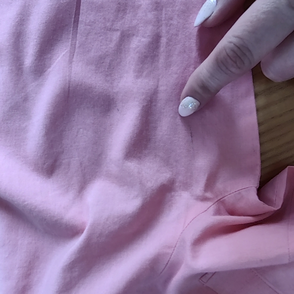 J.Crew M pink button up - Picture 7 of 7